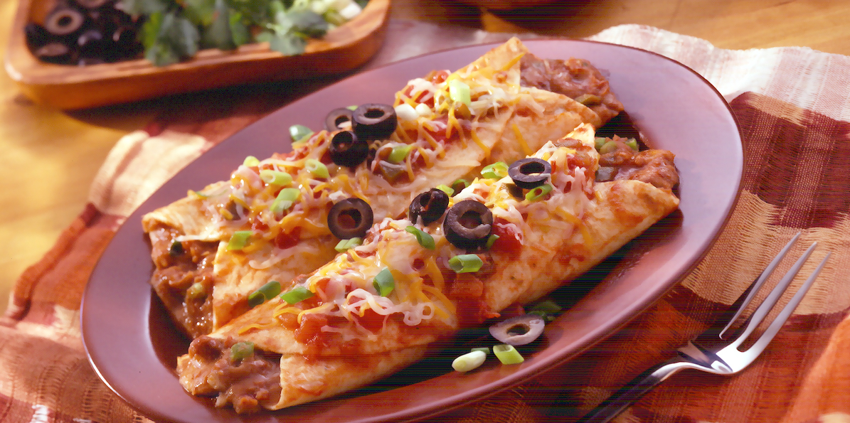 Three Cheese Enchiladas Sargento® Shredded Mild Cheddar