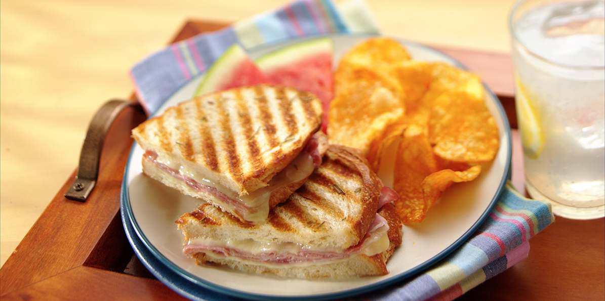 Prosciutto and Provolone Panini Sargento® Sliced Provolone