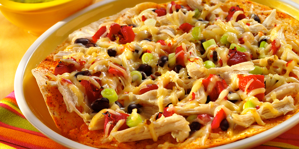 Individual Mexican Pizzas Sargento® Shredded Pepper Jack Cheese