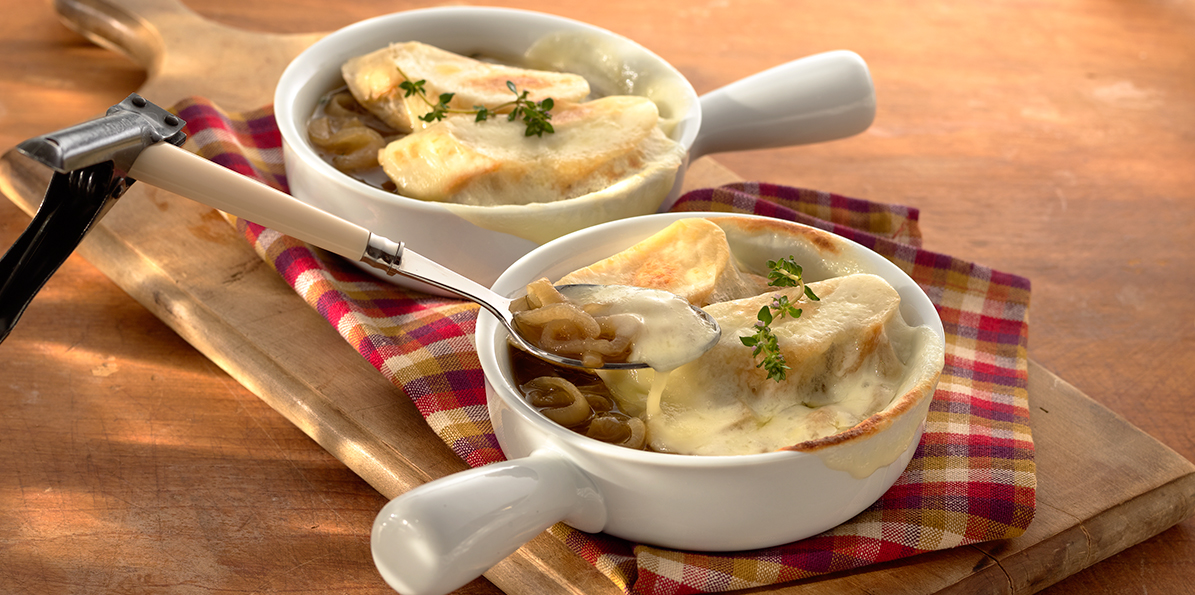 French Onion Soup Recipe Sargento® Sliced Provolone Cheese