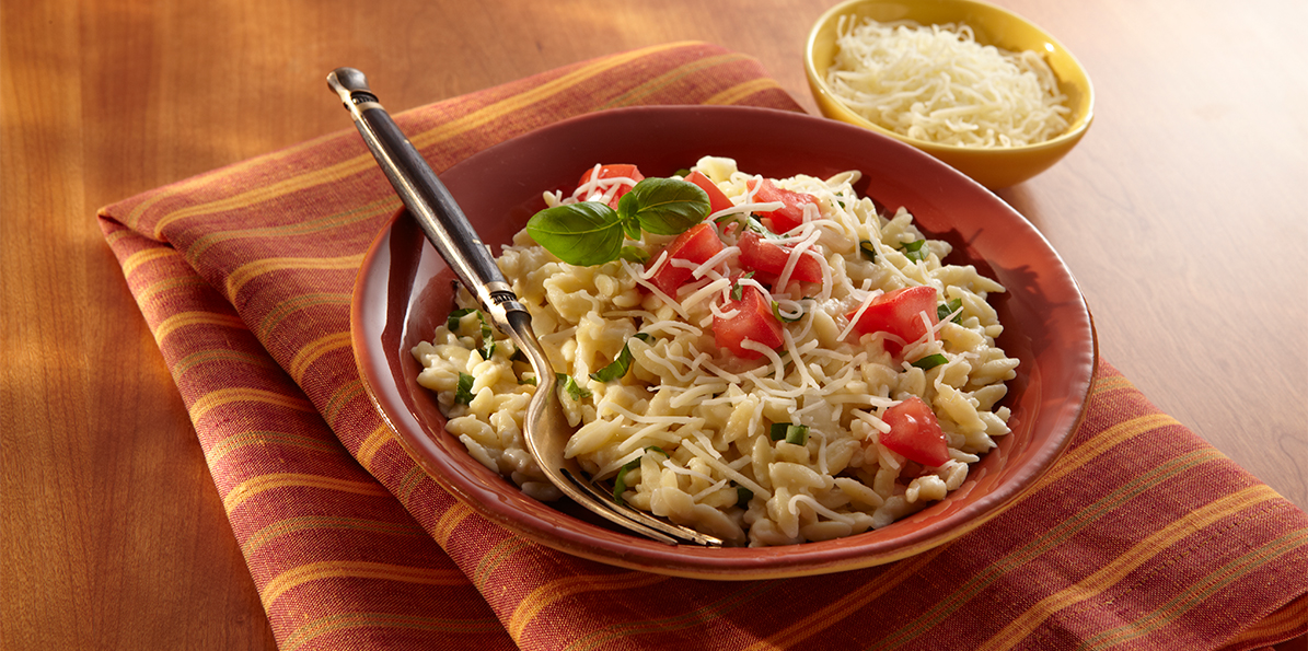 Italian Orzo Pasta Recipe Sargento® Shredded 6 Cheese Italian