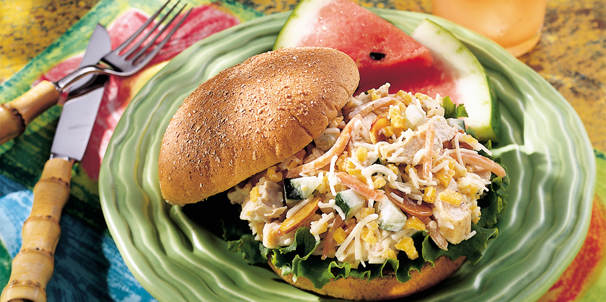 Jamaican Chicken Salad Recipe Sargento® Shredded Cheddar Jack Cheese