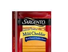 Mild Cheddar Slices Package