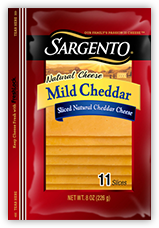 Mild Cheddar Slices package