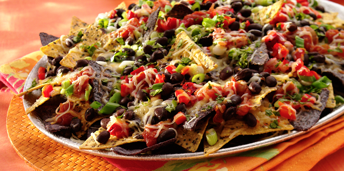 Cheese & Black Bean Nachos Sargento