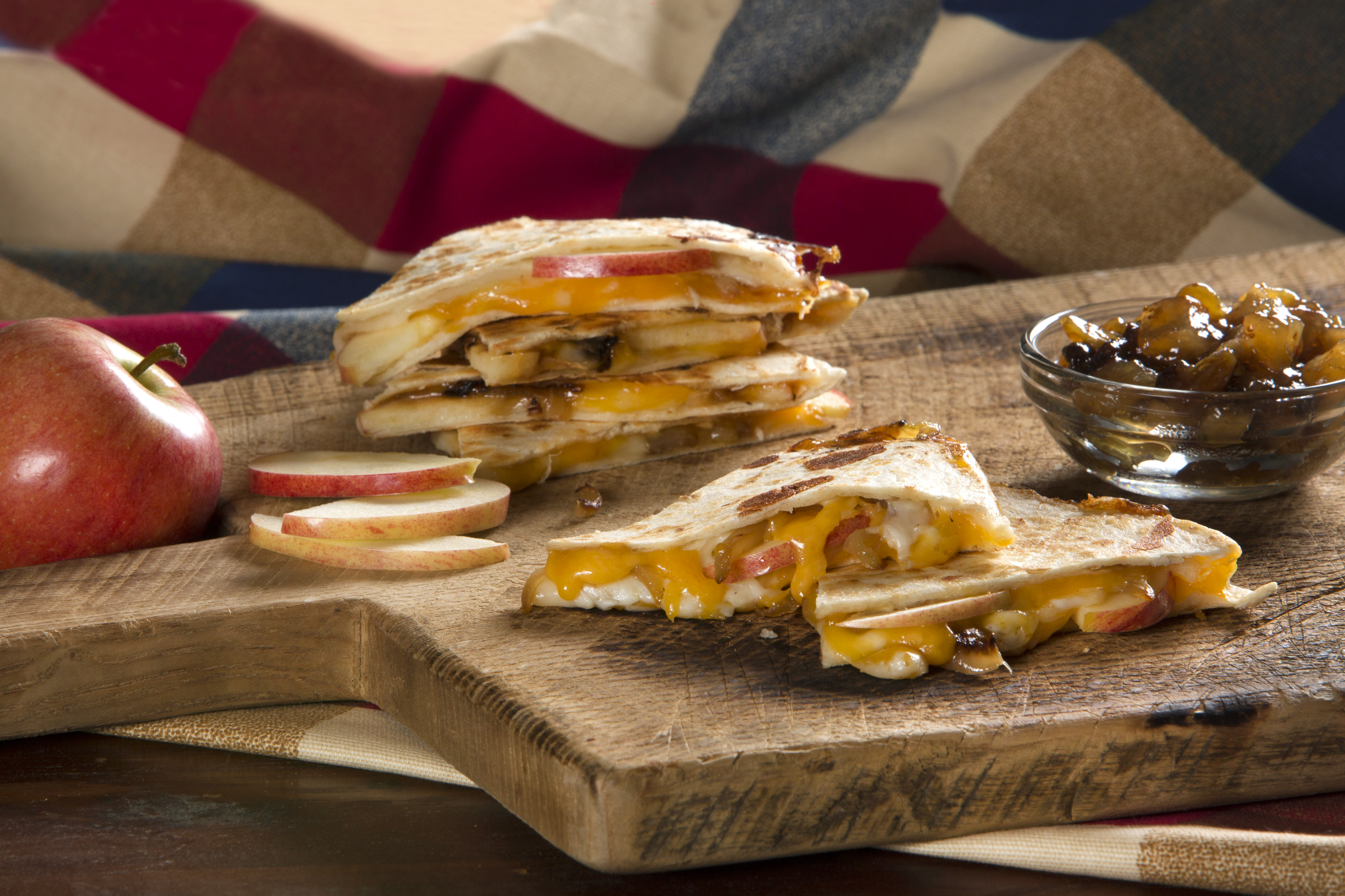 Apple Cheddar Quesadilla Sargento