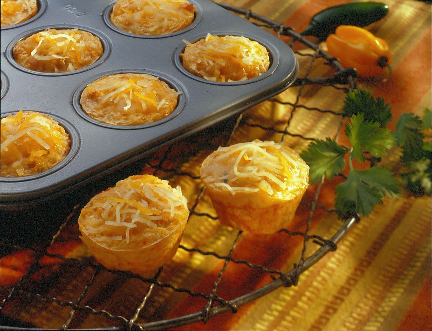 Mexican Mini Quiche Recipe Sargento® 4 Cheese Mexican