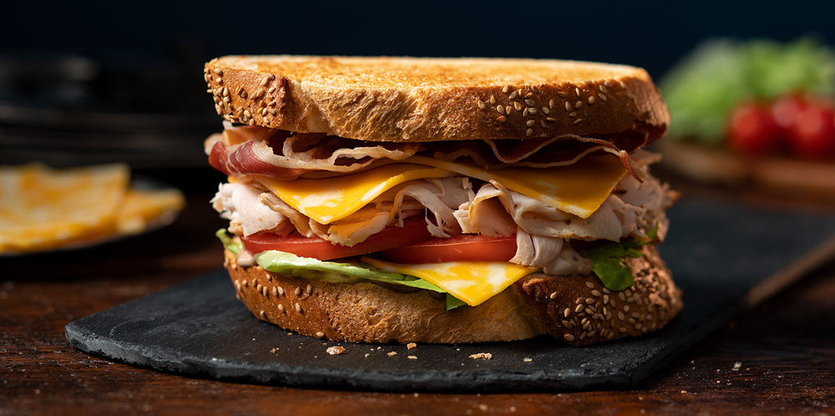 Prosciutto & Turkey Club Sandwich Sargento