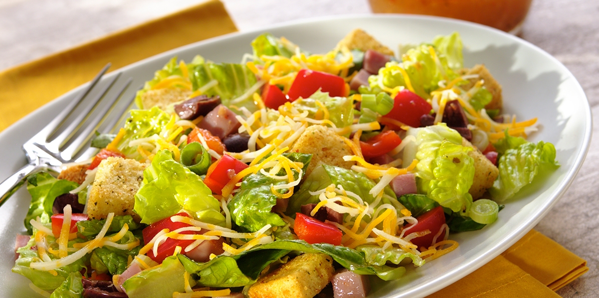  Western Style Chopped Salad Recipe Sargento Colby Jack