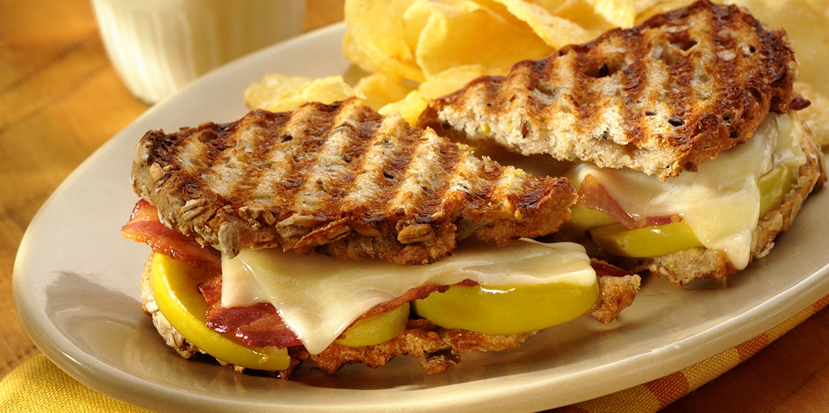 Cheddar Apple Panini Recipe Sargento® White Cheddar Cheese