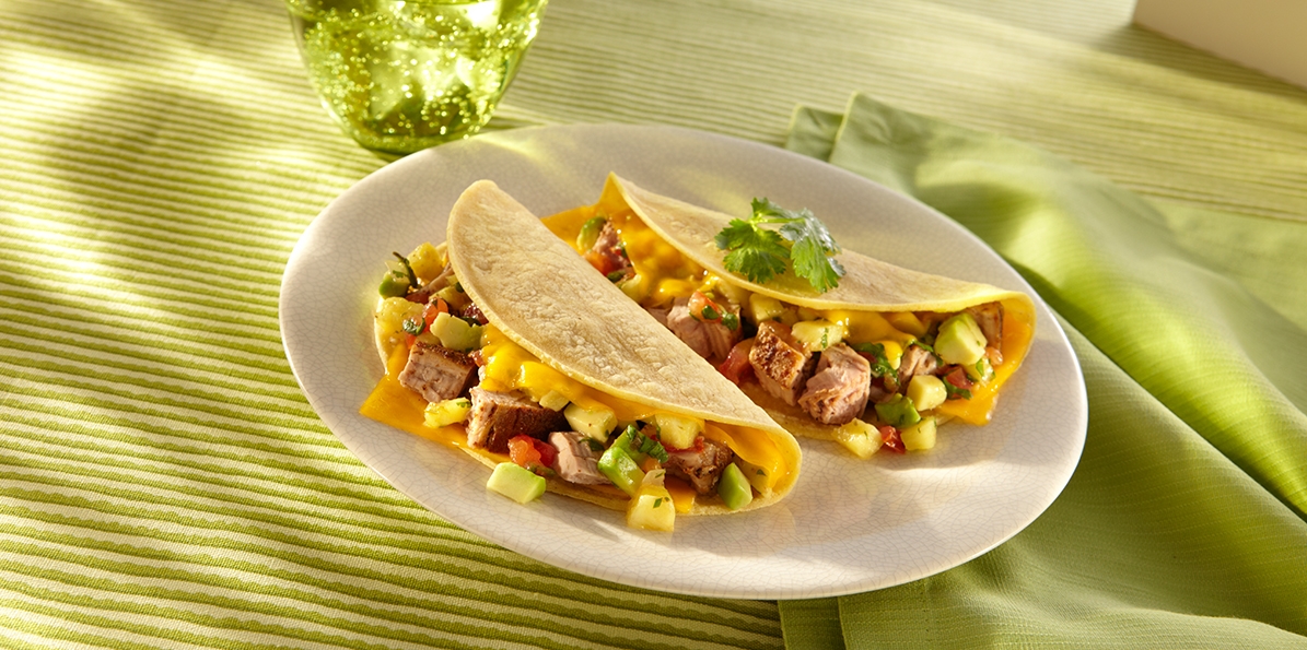 Tacos Al Pastor Recipe Sargento® Mild Cheddar Cheese