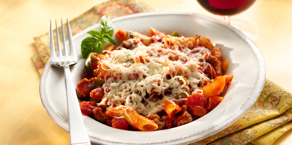 and baked cheese recipes macaroni 6 Cheese Pasta Sausage Recipe  Sargento® Italian Shredded