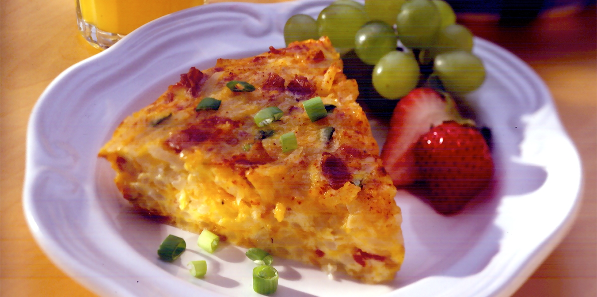 Breakfast Pie Recipe | Sargento® Shredded Reduced Fat Cheese