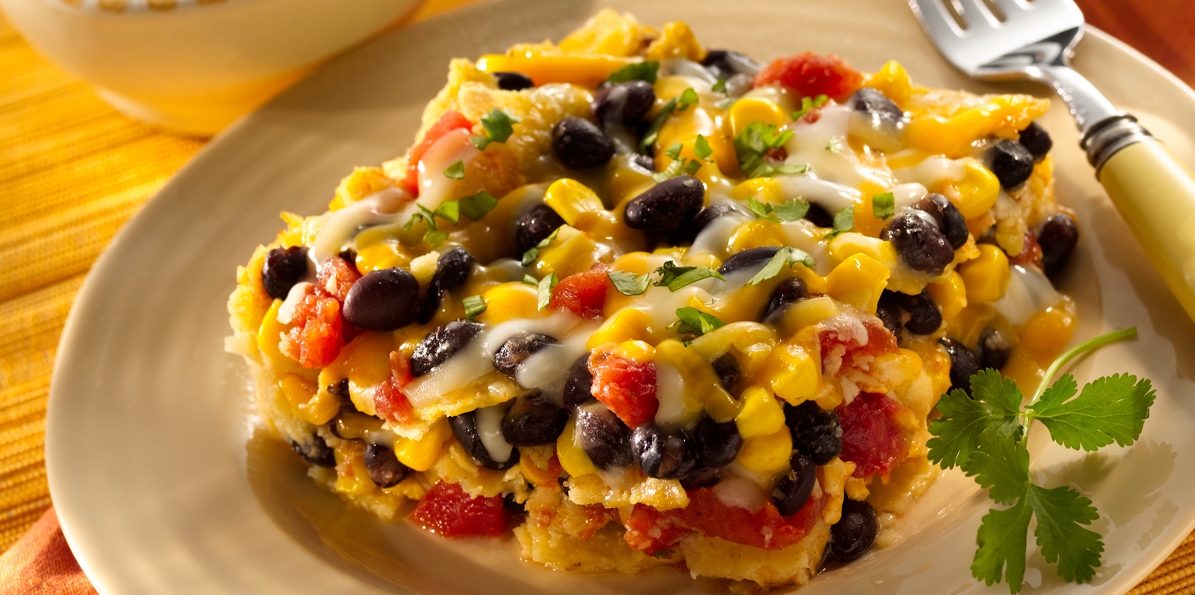 Tortilla Casserole Recipe | Sargento® Shredded 4 Cheese Mexican