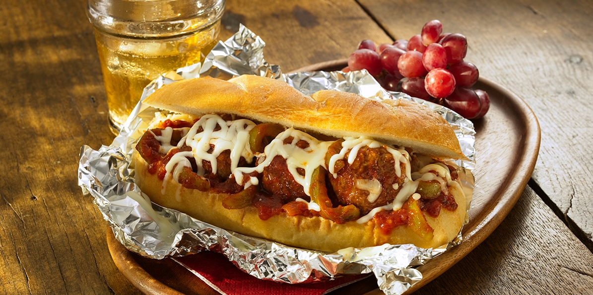 Stromboli Meatball Sandwich Sargento 4 Cheese Italian