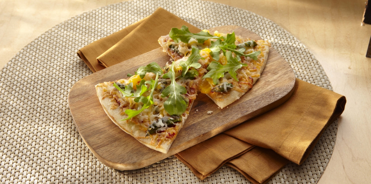 Asparagus Arugula Pizza Recipe Sargento® Pizzeria Blend Cheese