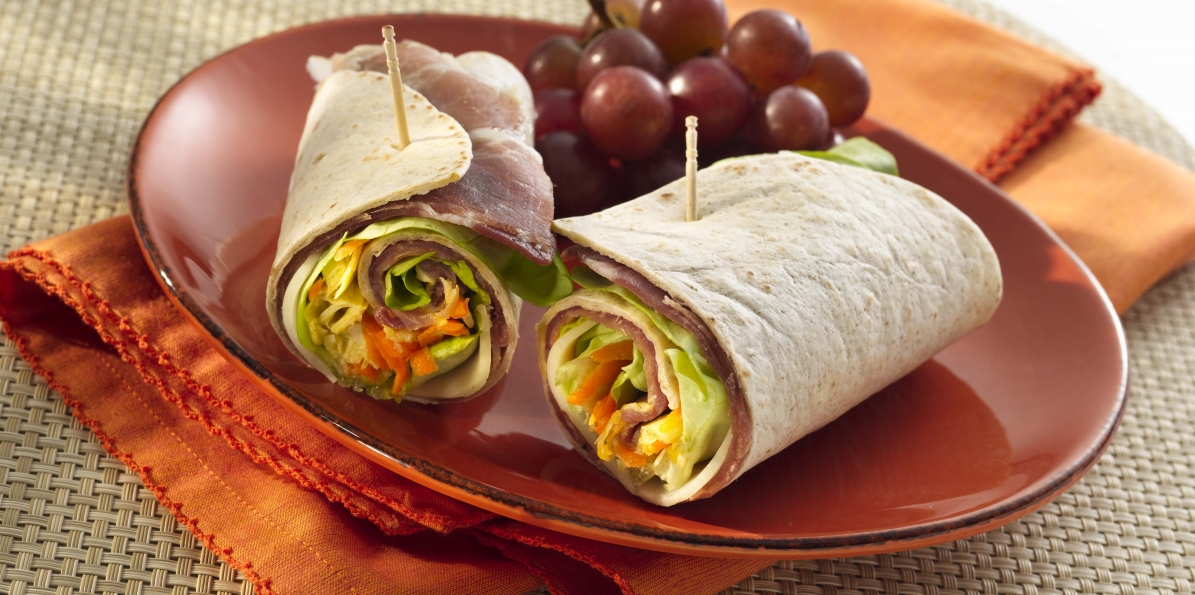 Veggie Prosciutto Wraps Sargento Reduced Fat Provolone