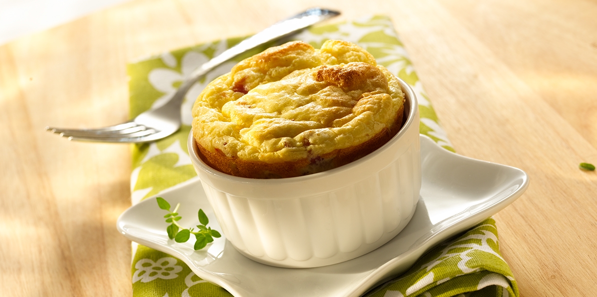 Cheese Prosciutto Soufflé Recipe Sargento® Shredded Parmesan Cheese