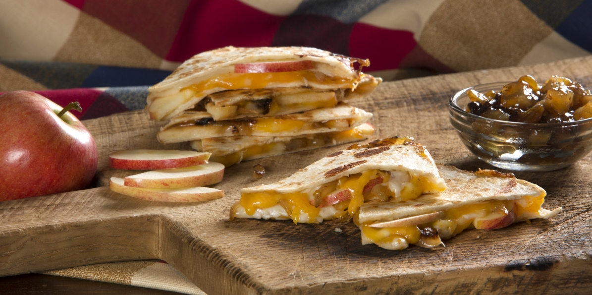 Apple Cheddar Quesadilla Sargento