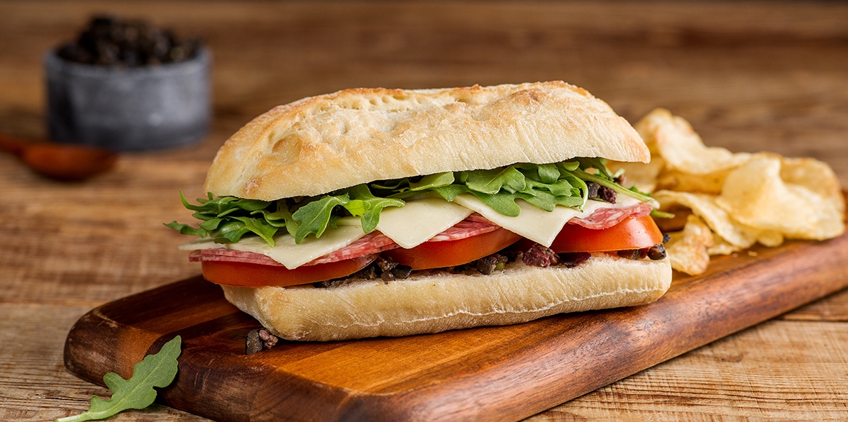 Salami & Havarti Sandwich with Olive Tapenade Sargento