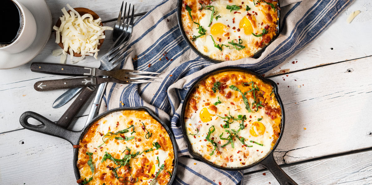 Tomato & Egg Baked Breakfast Sargento