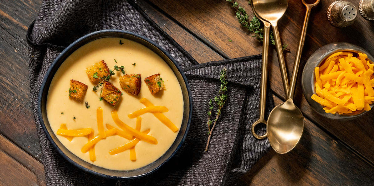 Wisconsin Cheddar Cheese Soup | Sargento