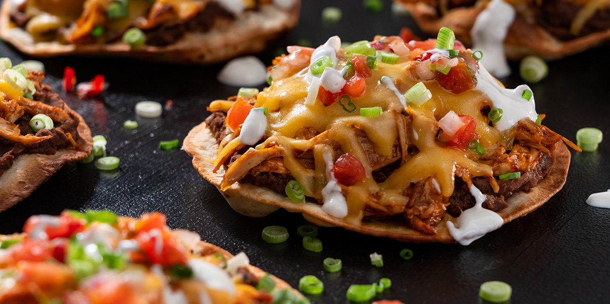 BBQ Chicken Tostadas Sargento